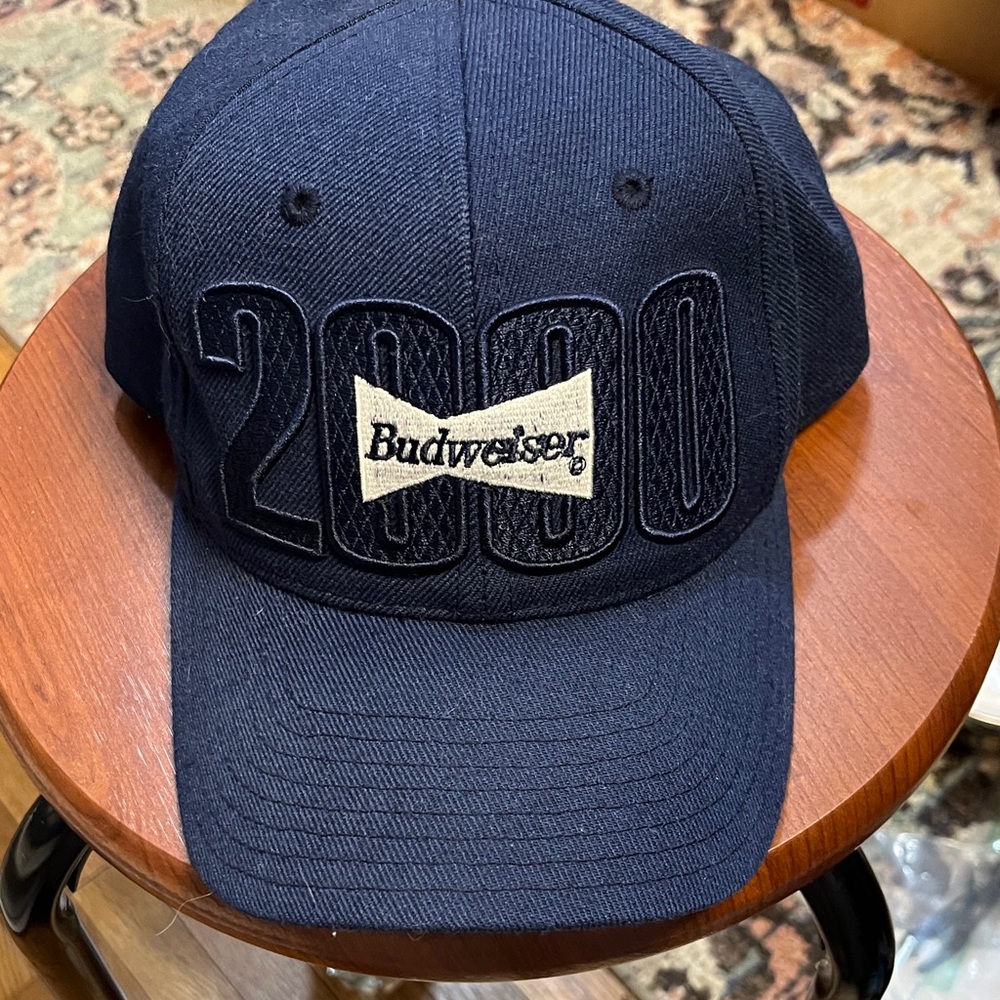 Budweiser 2000 Embroidered Navy Hat